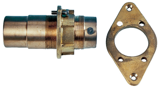 Bronzen buitenlager met contraflens, voor schroefas &Oslash;40mm & koker &Oslash;55mm - 562023 72dpi - 562023