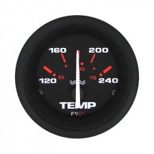 Amega Domed watertemperatuurmeter 120-240&deg;F (SW) - 57904e - 57904E