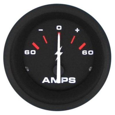 Amega Domed amperemeter 60-0-60A - 59310e - 59310E
