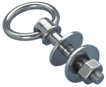 RVS ringbout met losse ring M-10, L=55mm - 600100 72dpi - 600100