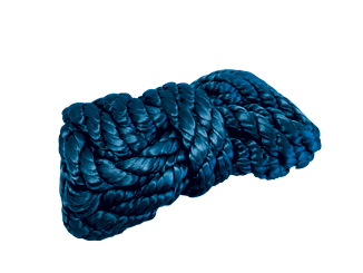 Fenderlijn (PP), &Oslash;8mm, L=2m, blauw (met oogsplits) - 60080202 - 60080202