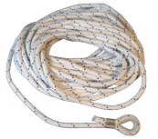 Gevlochten polyester ankerlijn, 12mm, 30m (breekkracht 1900kg) - 61230000 72dpi - 61230000