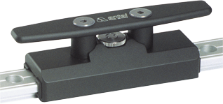 Antal Aluminium verstelbare kikker voor T-track 40x8, stop pin &Oslash;14mm - 623412 72dpi - 623412