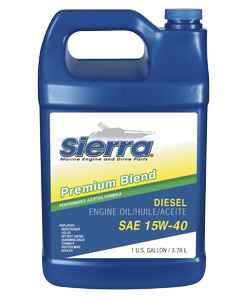 Sierra Motorolie 15W-40, API CL-4, 3.78l, voor dieselmotoren - 641895533 01 72dpi - 641895533