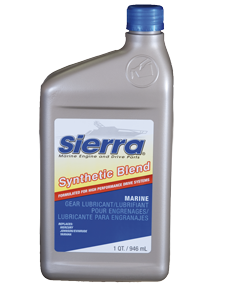 Sierra Synthetische Staartstukolie, 283.5gr/296ml (tube), voor outboards & sterndrives - 641896500 72dpi - 641896500