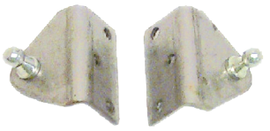 Sierra Nautalift, RVS 90&deg; houder met 10mm-kogelaansluiting, breedte 2" (51mm), liphoogte 12,7mm  per stuk - 64gs62900 72dpi - 64GS62900