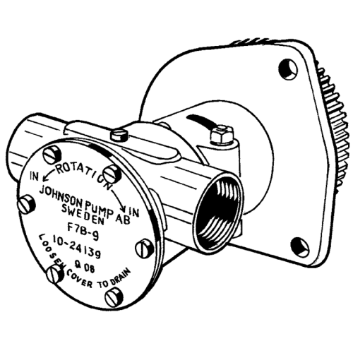 Johnson Pump Impeller 1028BT-1 - 66091028bt 1 72dpi - 66091028BT-1