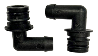 Adapter 90&deg; 1/2" slang-aansluiting voor Aqua-Jet (set van 2 stuks) - 660946938 - 660946938