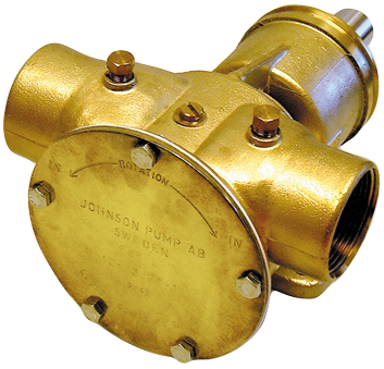 Johnson Pump Bronzen impellerpomp F8B-8, 279l/min, binnendraad 1-1/2", voetmontage/pulley-aandrijving - 6610130211 72dpi - 6610130211