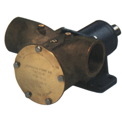 Johnson Pump Impellerpomp F9B-3000, 389l/min, voetmontage (met mechanical seal & RVS deksel) - 6610130261 72dpi - 6610130261