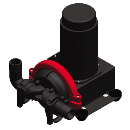 Johnson Pump Viking Power 16, bilge-, vuilwaterpomp, 24V/1,2A, 19l/min, aansl. 1" & 3/4" slang, 1/2" BSP - 66101335004 03 72dpi - 66101335004