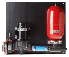 Johnson Pump Aqua Jet Uno Max waterdruksysteem WPS 2.9, 12V/90W, 11l/min, max. 2.8bar, tank 2l - 66101341001 1 - 66101341001