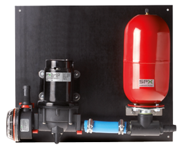 Johnson Pump Aqua Jet Uno Max waterdruksysteem WPS 2.9, 24V/90W, 11l/min, max. 2.8bar, tank 2l - 66101341002 - 66101341002