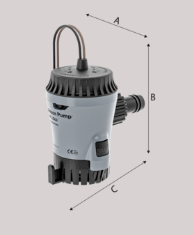 Aqua void cartridge bilge pump 800 gph 12v - 66101362605 1 1 - 66101362605