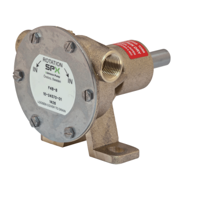 Johnson Pump Bronzen impellerpomp F4B-8, 34,5l/min, binnendraad 3/8", voetmontage/pulley-aandrijving - 66102457001 - 66102457001