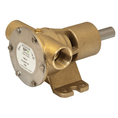 Johnson Pump Bronzen impellerpomp F5B-8, 46l/min, binnendraad 3/4", voetmontage/pulley-aandrijving - 66102457101 - 66102457101