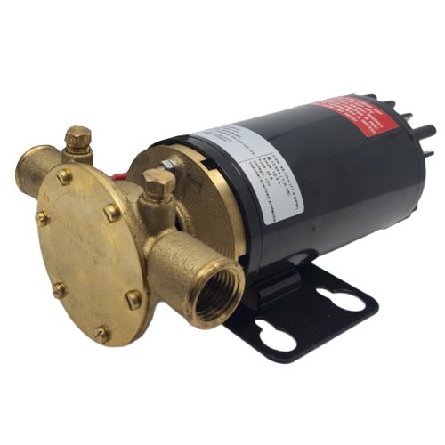 Johnson Pump Zelfaanzuigende impellerpomp F4B-19, 12V, 48l/min, aansluiting 1" slang & 1/2" BSP - 66102468901 - 66102468901
