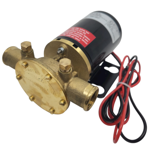 Johnson Pump Zelfaanzuigende impellerpomp F38B-19, 12V, 35l/min, aansluiting 1" slang & 1/2" BSP - 66102472701 - 66102472701