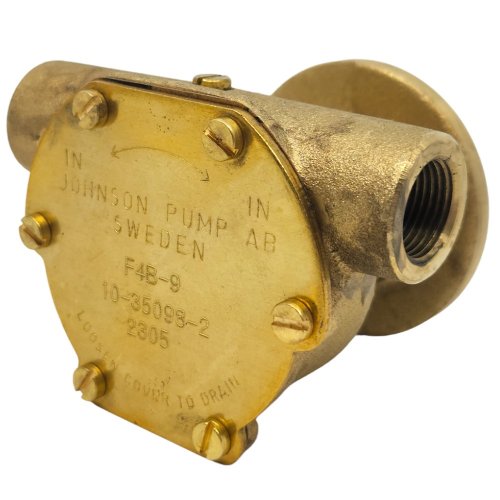 Johnson Pump Zelfaanzuigende bronzen koelwater-impellerpomp F4B-9 (Volvo, Bukh, Lombardini, e.a.) - 6610350982 - 6610350982