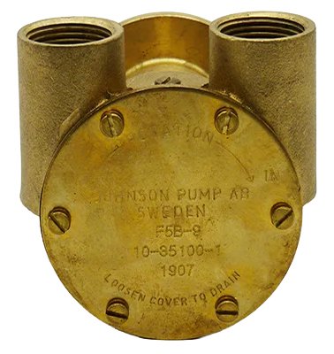 Johnson Pump Zelfaanzuigende bronzen koelwater-impellerpomp F5B-9 (Vetus) - 6610351001 - 6610351001