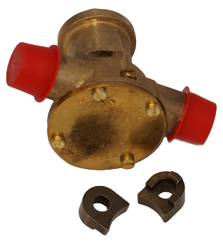 Johnson Pump Zelfaanzuigende bronzen koelwater-impellerpomp F35B-9 (Volvo, BMW, Farymann, Ruggerini) - 6610351576 - 6610351576