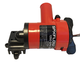 Johnson Pump Low Boy bilgepomp (cartridge type) L750, 12V/3A, 73l/min, slangaansluiting 1-1/8" - 663233103lb01 72dpi 1 - 663233103LB01