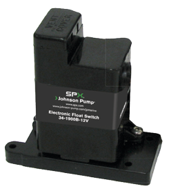 Johnson Pump Elektronische vlotterschakelaar, 12V/15A - 66341900b12 - 66341900B12