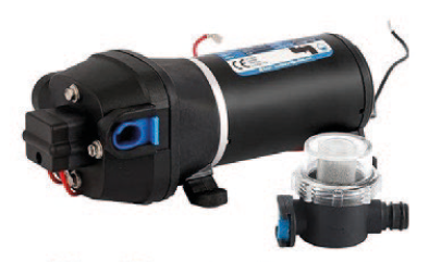 Johnson Pump AquaT silent-electric scheepstoilet, 12V/13A, compact pot - 66804723101 03 - 66804723101