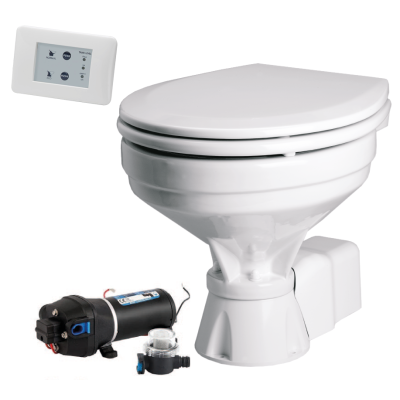 Johnson Pump AquaT silent-electric scheepstoilet, 12V/13A, comfort pot - 66804723201 1 - 66804723201