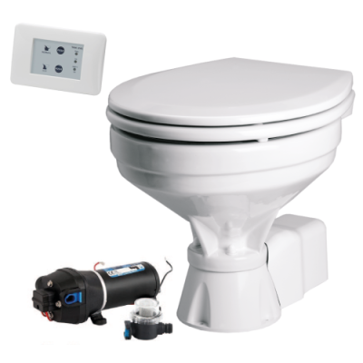 Johnson Pump AquaT silent-electric scheepstoilet, 24V/7A, comfort pot - 66804723202 1 - 66804723202