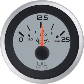 Argent Pro transmission pressure 0-400PSI (VDO) - 70600ssfe 72dpi - 70600SSFE