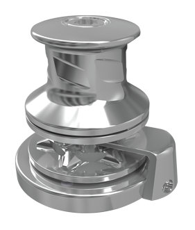 Lofrans windlasses Ankerlier verticaal, model 'SX3' 1700W/24V, 12mm, met verhaalkop - 70738 - 70738
