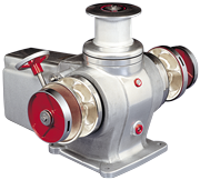 Lofrans windlasses Ankerlier model 'Titan B', 24V, 2300W, 2x kettingschijf 12-13 DIN 1x verhaalkop - 71232 72dpi - 71232