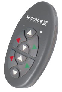 Lofrans windlasses radiografische afstandsbediening, zender, model 'Galaxy 303' (12/24V) - 71983 72dpi - 71983