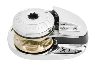 Lofrans windlasses Ankerlier verticaal, 'Project X1', 6mm, 12V, 500W, zonder verhaalkop, brons-verchroomd - 72206 - 72206