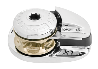 Lofrans windlasses Ankerlier verticaal, model &lsquo;Project X1&rsquo; ALU, 6mm, 12V, 500W, zonder verhaalkop - 72207 - 72207