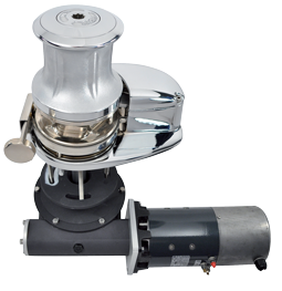 Lofrans Ankerlier verticaal, model 'Project X4', 12mm (CCW), 24V, 2300W, met verhaalkop - 72512 72dpi - 72512