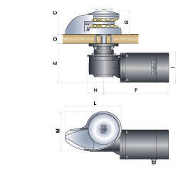 Ankerlier verticaal, model 'Corse', 8mm, 12V, 700W, zonder verhaalkop - 72812 dims 72dpi 2 - 72814