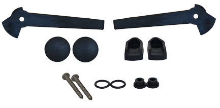 Go&iuml;ot Tradition plastic interieurhandelset, inclusief montageset (zwart) - 73101691 1 - 73101691