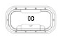 Go&iuml;ot Patrijspoort, openklapbaar, model 'Opal 00', voor wanddikte 5-33mm, buitenmaat 325x178mm - 73106928 - 73106928