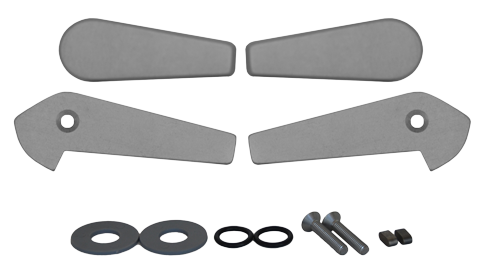 Go&iuml;ot Tradition aluminium interieur-/exterieurhandels (set van 2 stuks) - 7393477 - 7393477