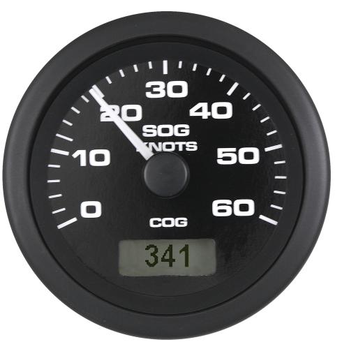 Premier Pro snelheidsmeter 0-65 mph (inclusief pitot & slang) - 84513fe 72dpi - 84513FE