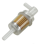 In-line filter benzine voor motoren tot 2000cc, haaks, slang &Oslash;6-8mm - 9000028 1 - 9000028