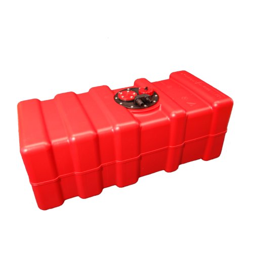 Kunststof inbouw brandstoftank 70l, 800x350x300mm met flensplaat - 9000070 - 9000070