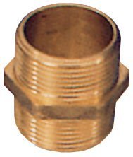Messing verbindingsnippel, 1/8" - 9000280 - 9000280-