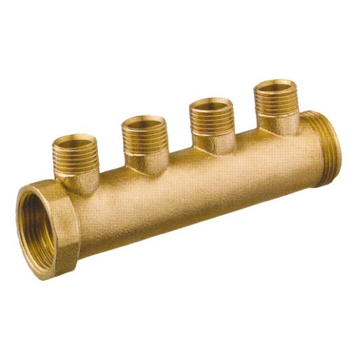 Messing collector, 2-weg, 3/4"x1/2" - 9001007db 2 - 9001007DB-2