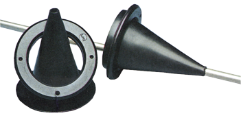 Kabeldoorvoer/Balg met rubbermanchet, gatmaat &Oslash;70mm, buitenmaat &Oslash;90mm - 9001056 - 9001056