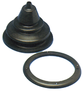 Kabeldoorvoer/Balg met losse montagering, gatmaat &Oslash;118mm, buitenmaat &Oslash;150mm, H=120mm - 9001062 1 - 9001062