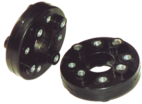 Rubber koppelingen tot 140Nm, steek &Oslash;82,5mm, breedte 36mm - 9001140 - 9001140