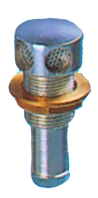 Ontluchtingsnippel messing verchroomd &Oslash;20mm, recht - 9001190 - 9001190
